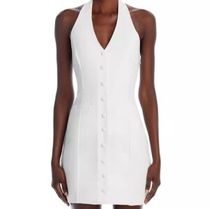 NWT Bloomingdales Halter Button down dress